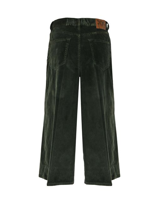 Bermuda lungo Burkina in velluto di modal a costine PINKO | 104646 A2RZX73